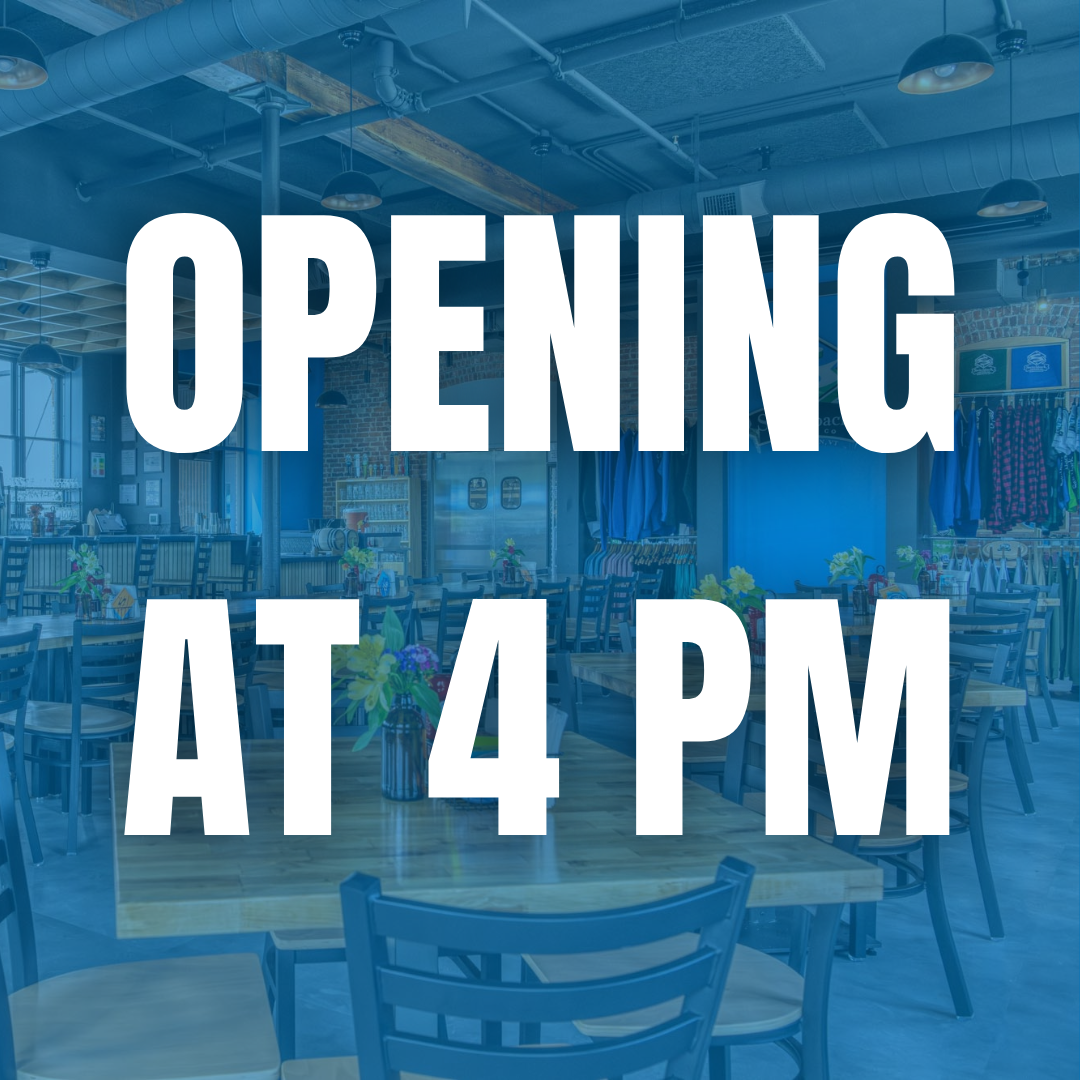 Beer Garden opening late at 4 PM