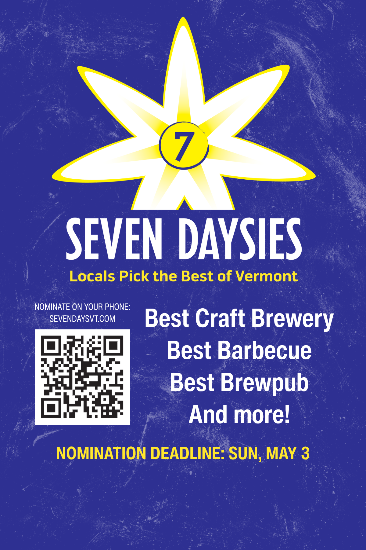 Nominate us: Seven Daysies Awards