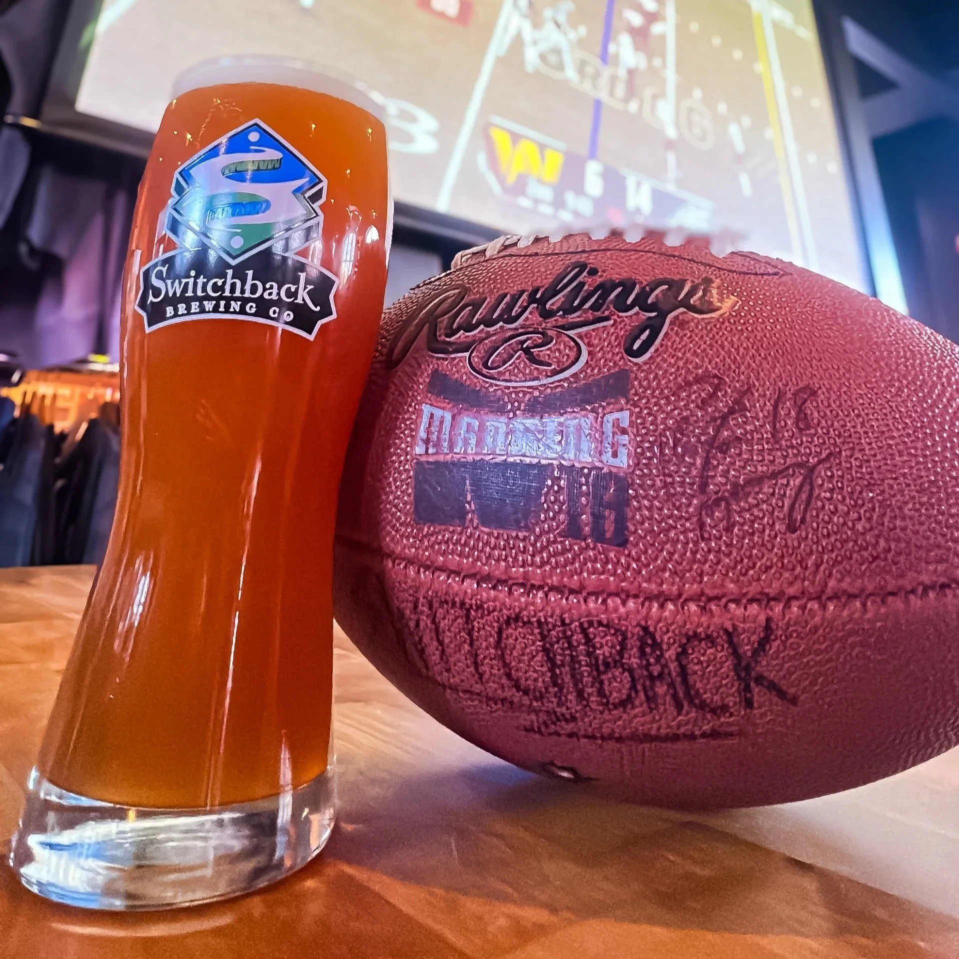 NFL Football on the Big Screen
