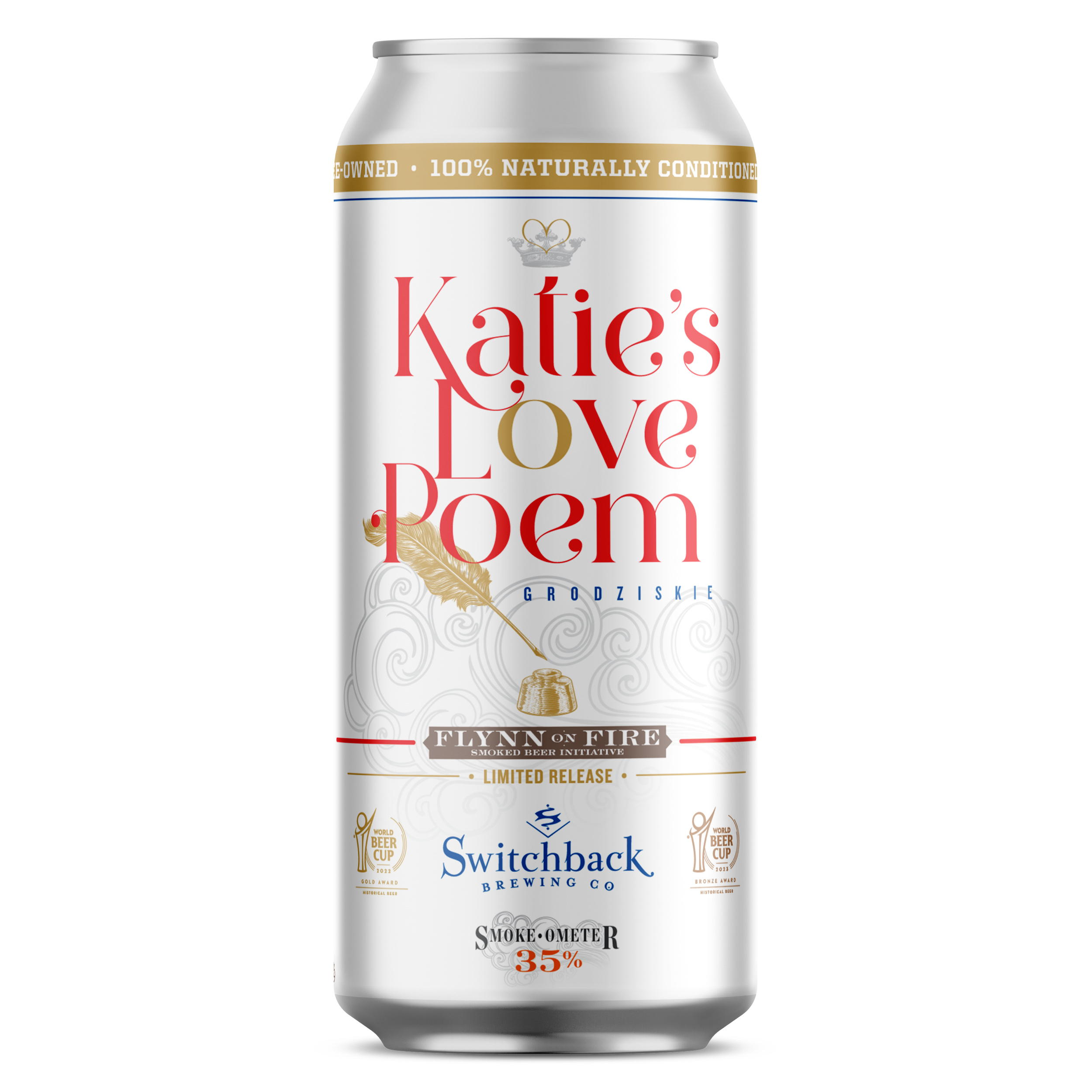 16oz can of Katie's Love Poem