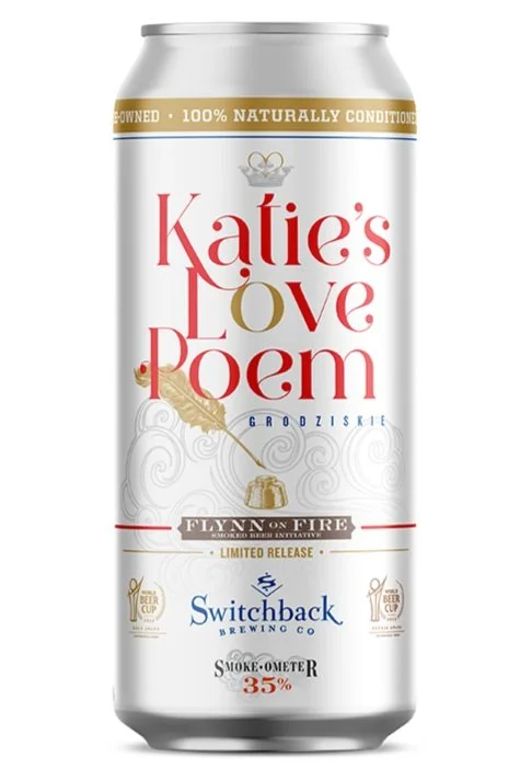 16oz can of Katie's Love Poem
