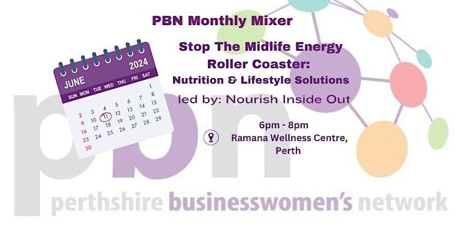 Stop The Midlife Energy Roller Coaster: Nutrition & Lifestyle Solutions by Nourish Inside Out