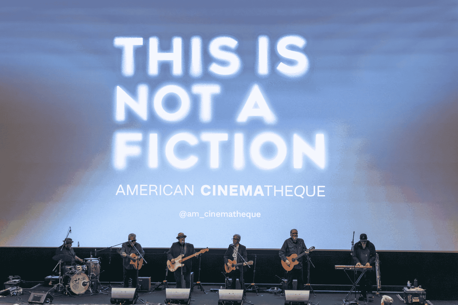 Image of Los Lobos performance at LA Film Premiere