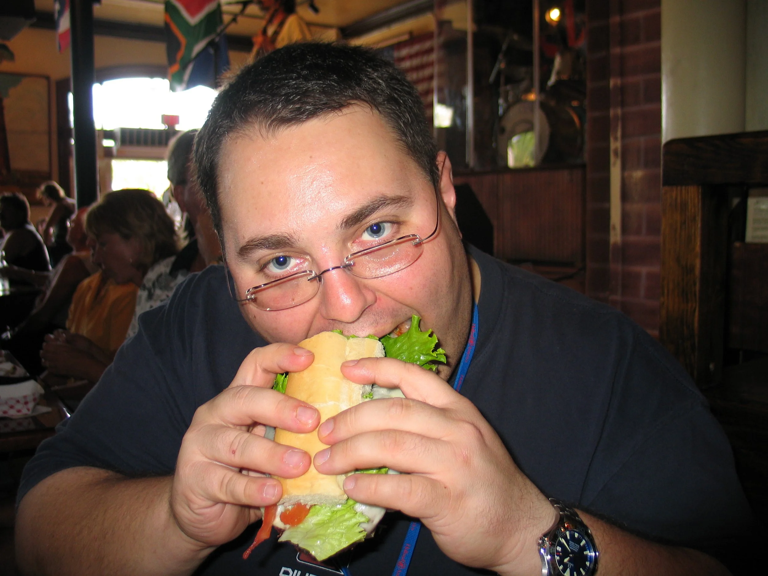 CMS 2003 Zuiderdam You Are What You Eat_01.JPG