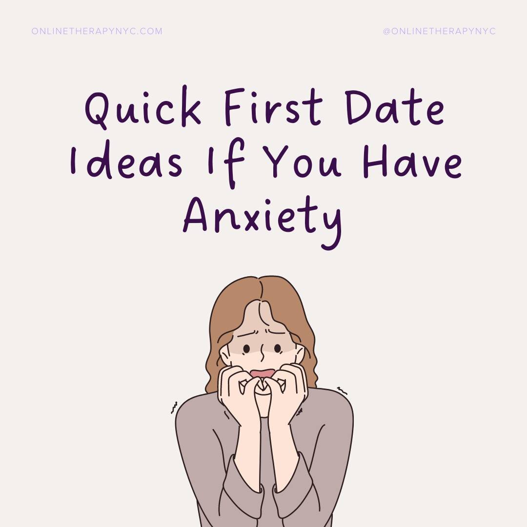 First dates are a hell of a lot of pressure.

If your first date is your first time meeting or talking to someone and you&rsquo;re living with anxiety, a long dinner for two can feel like an agonizing eternity.

You have to worry about all these litt