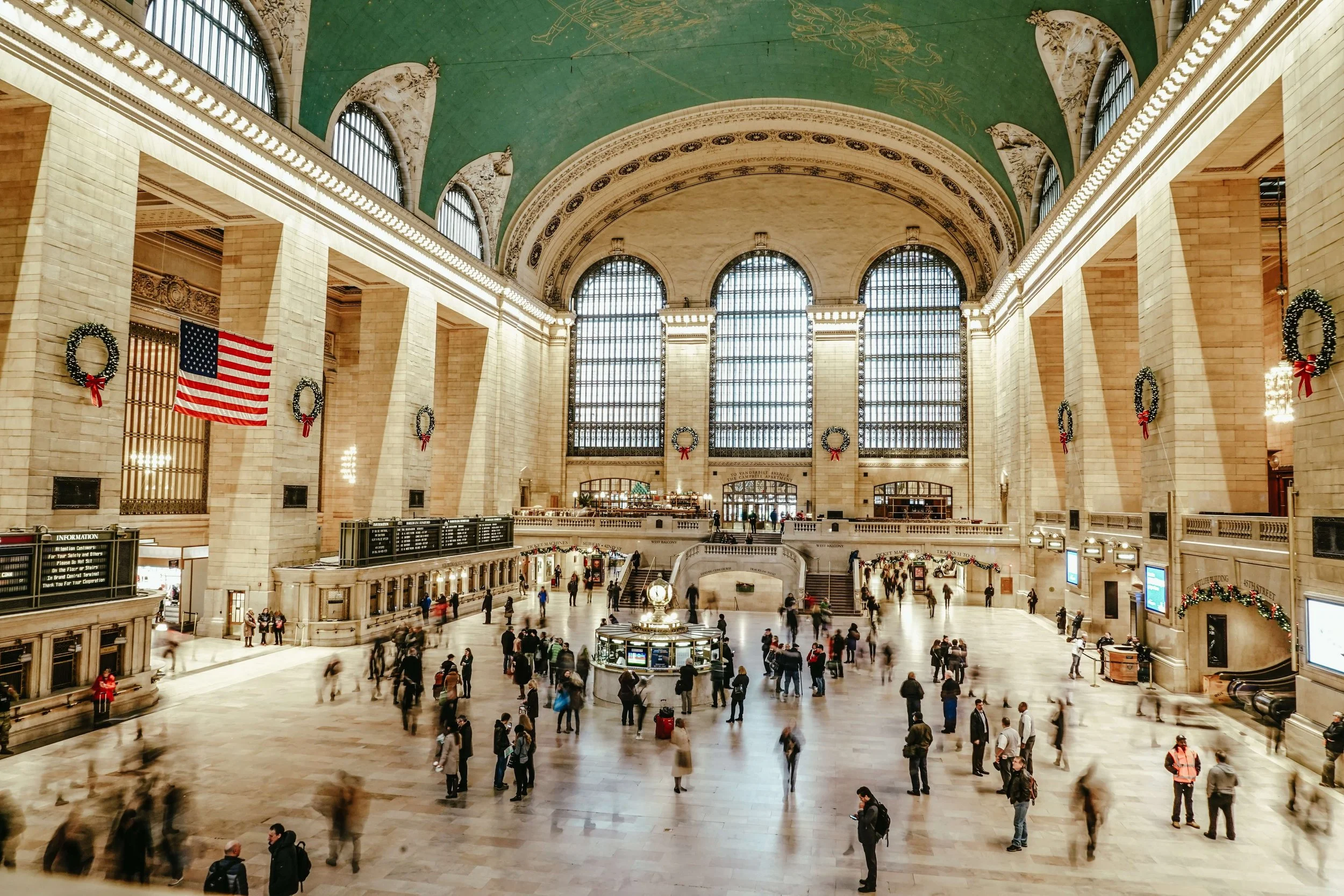 The main concourse of Grand Central Terminal in New York City