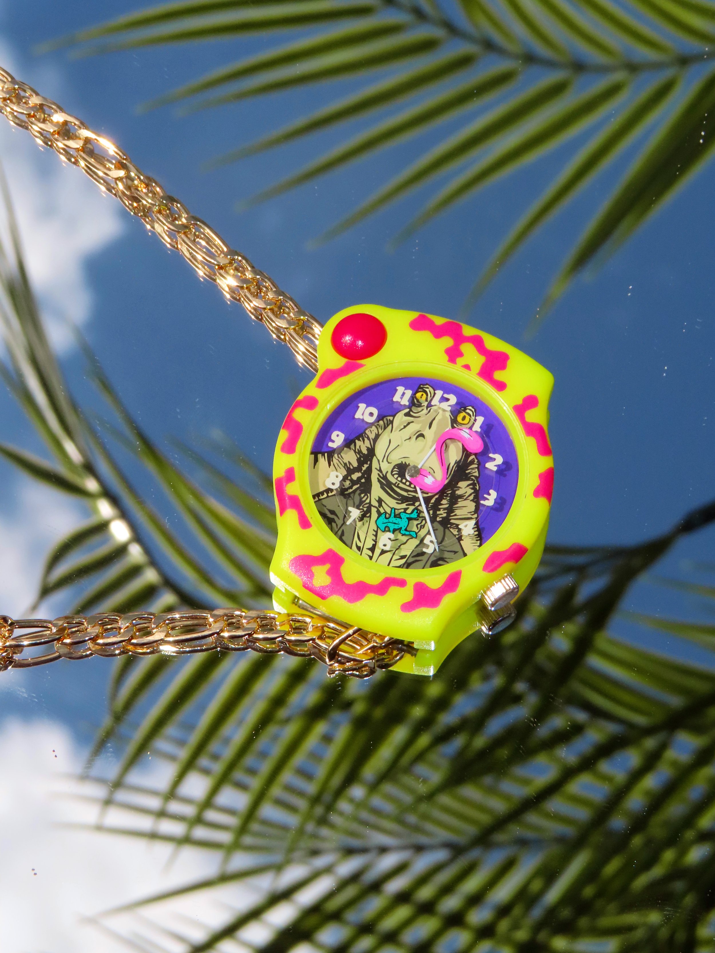 JAR JAR WATCH NECKLACE