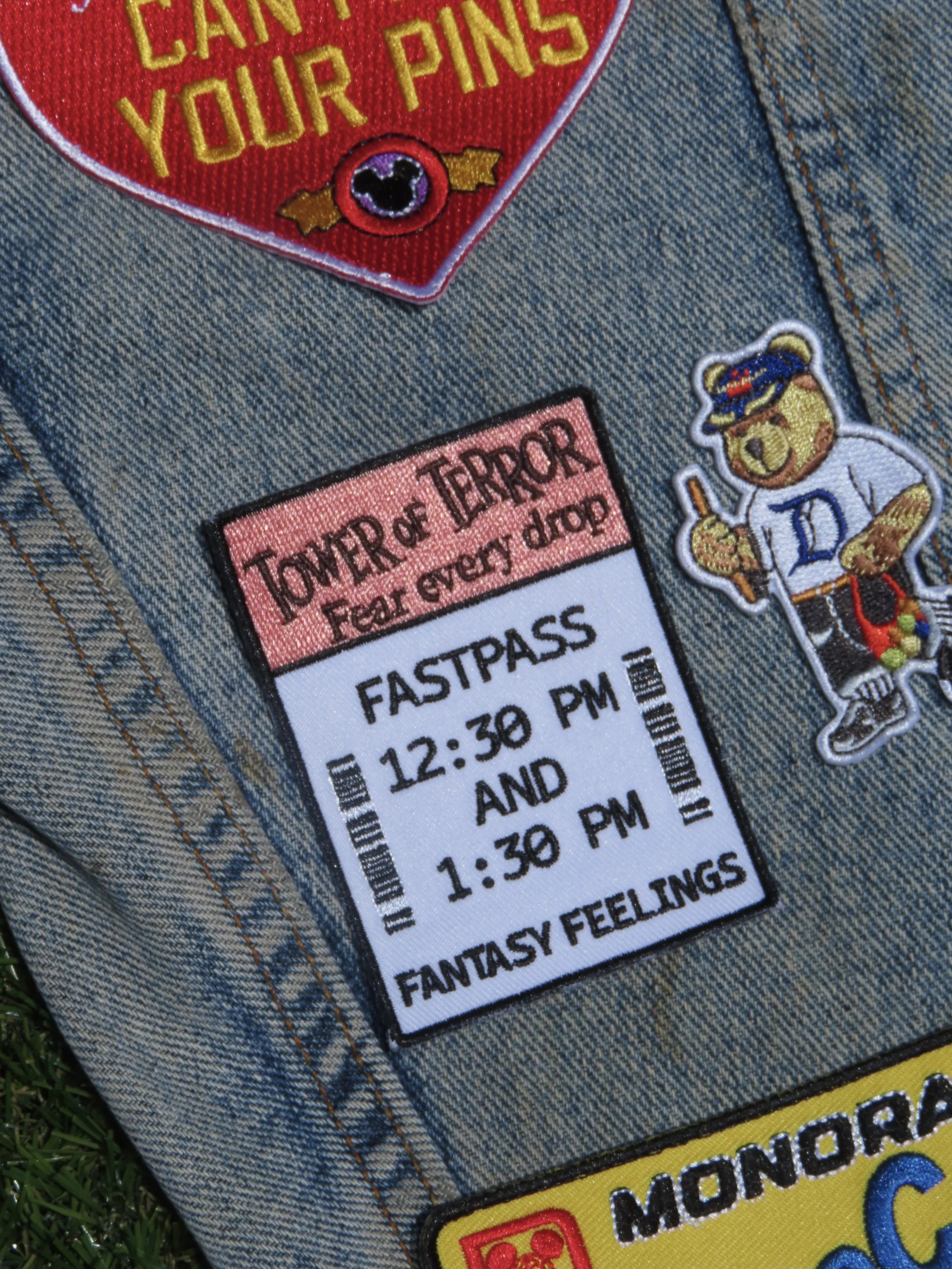TOWER OF TERROR FASTPASS PATCH