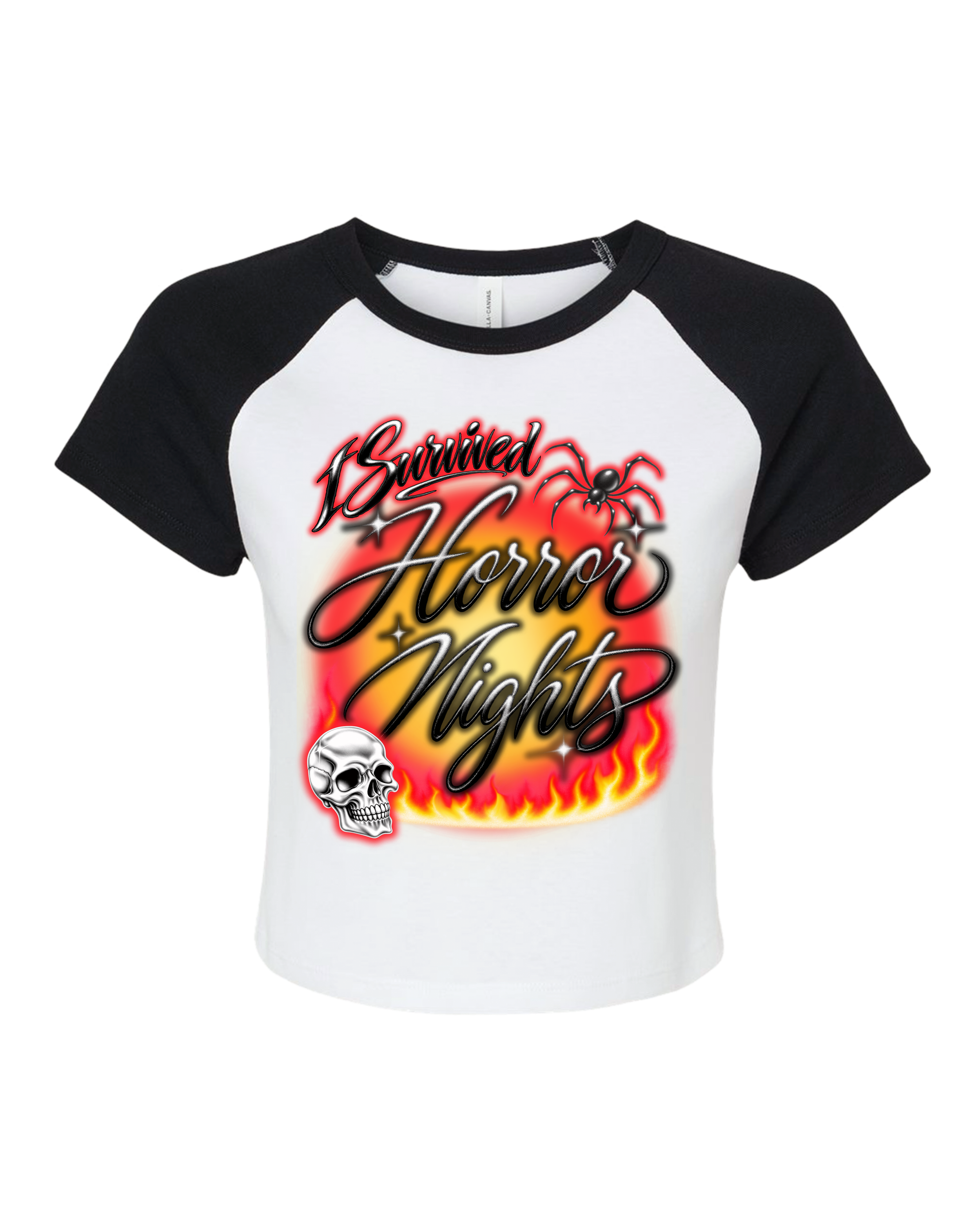 I SURVIVED HHN BABY TEE