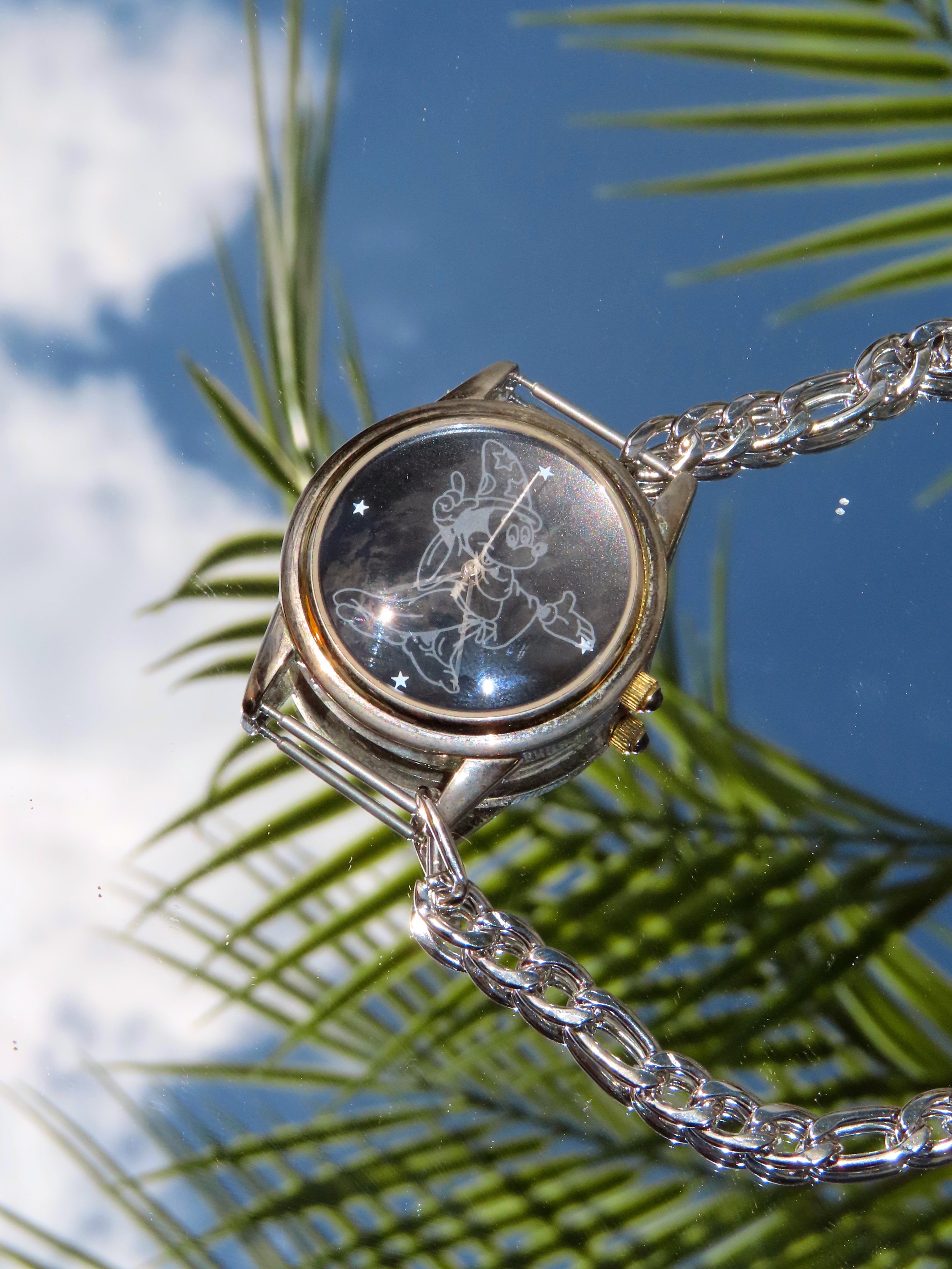 SORCERER MICKEY WATCH NECKLACE