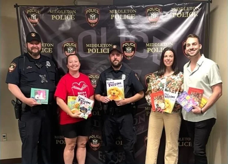 REACH-A-Child Delivers REACH BAGs to the Middleton Police Department