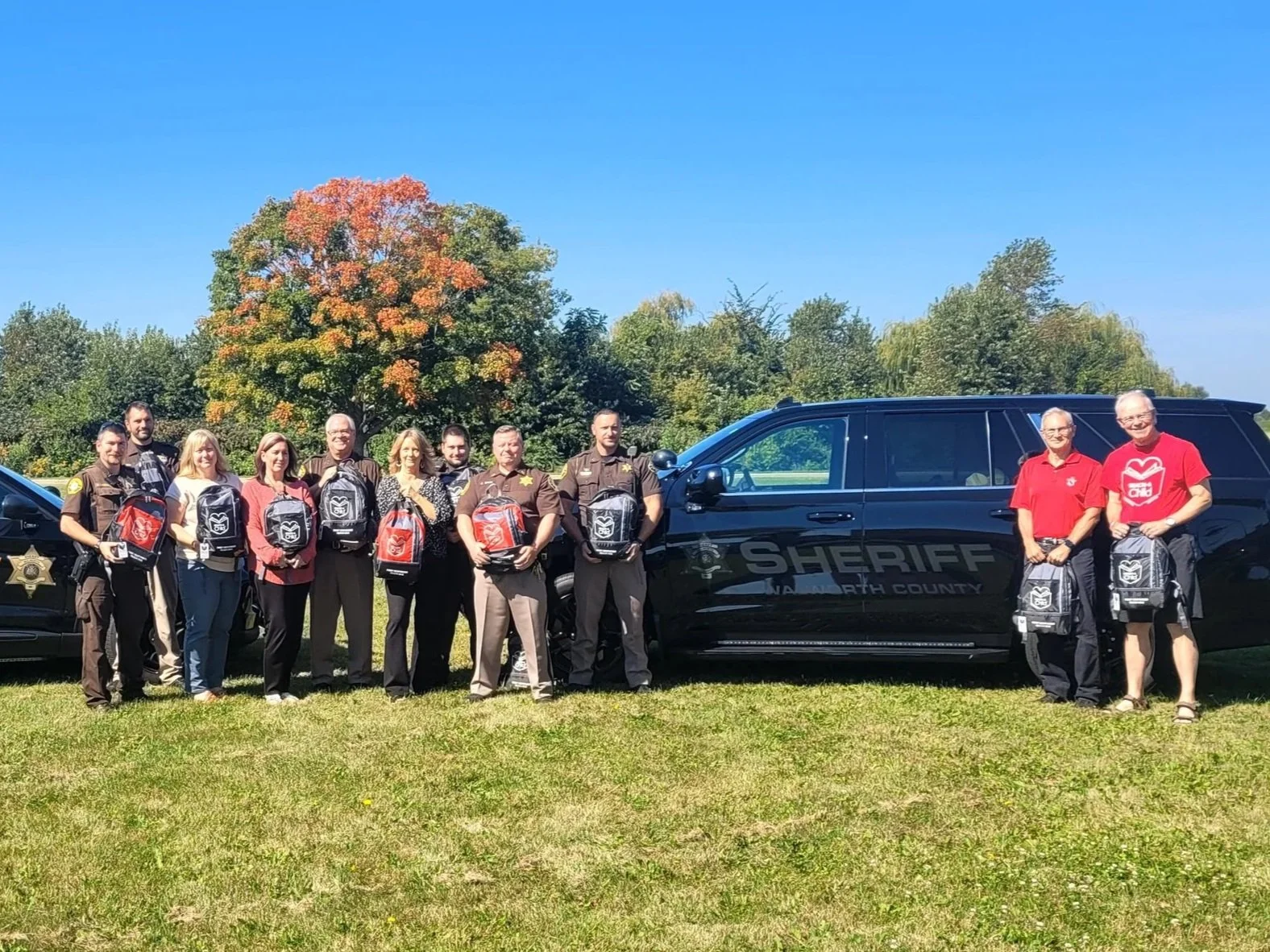 REACH-A-Child Delivered REACH BAGs to the&nbsp;Walworth County Sheriff's Office &amp; the Village of Walworth Police Department