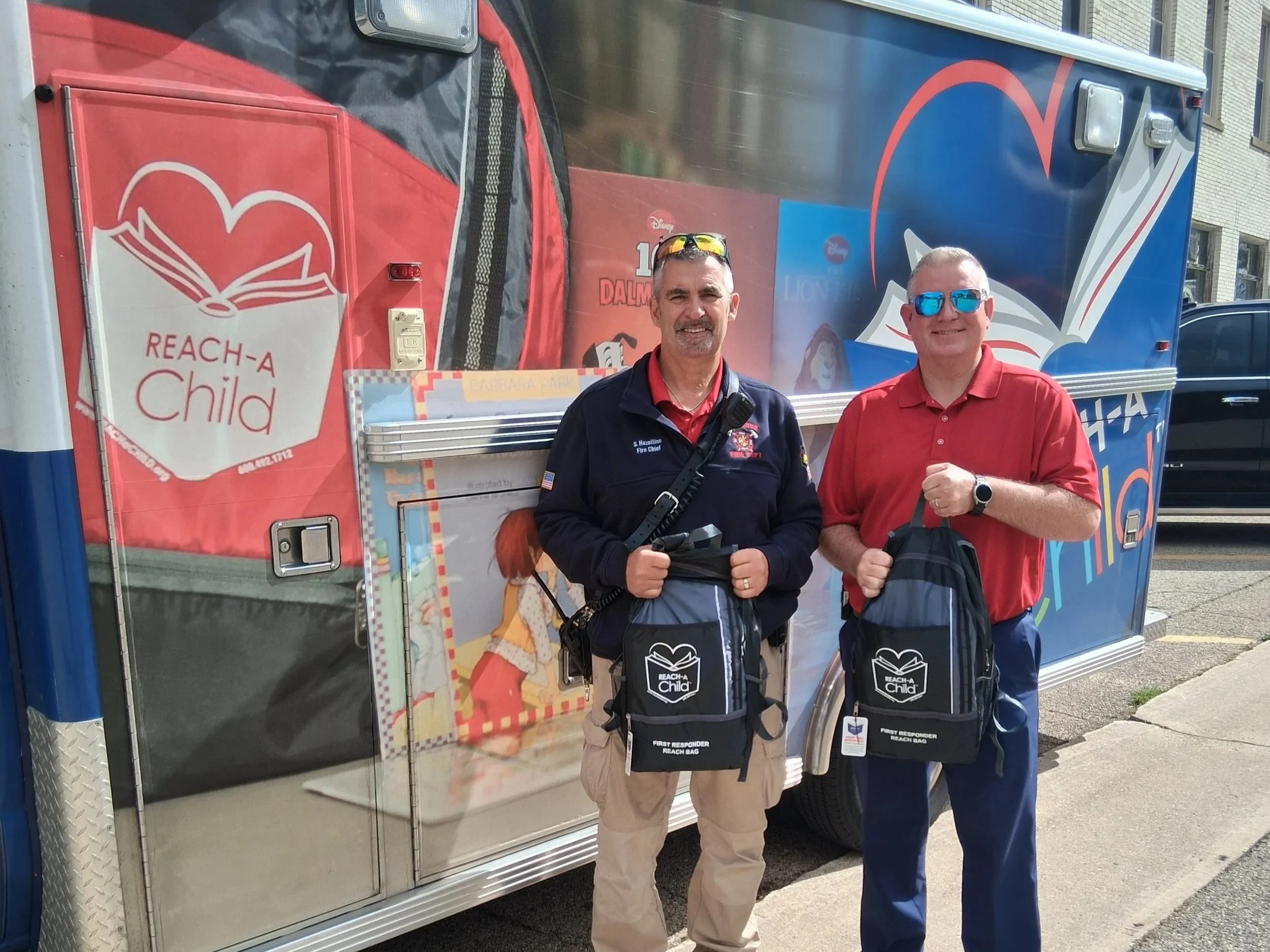 250 Extra Children's Books Delivered to the Columbus Fire &amp; Rescue Department