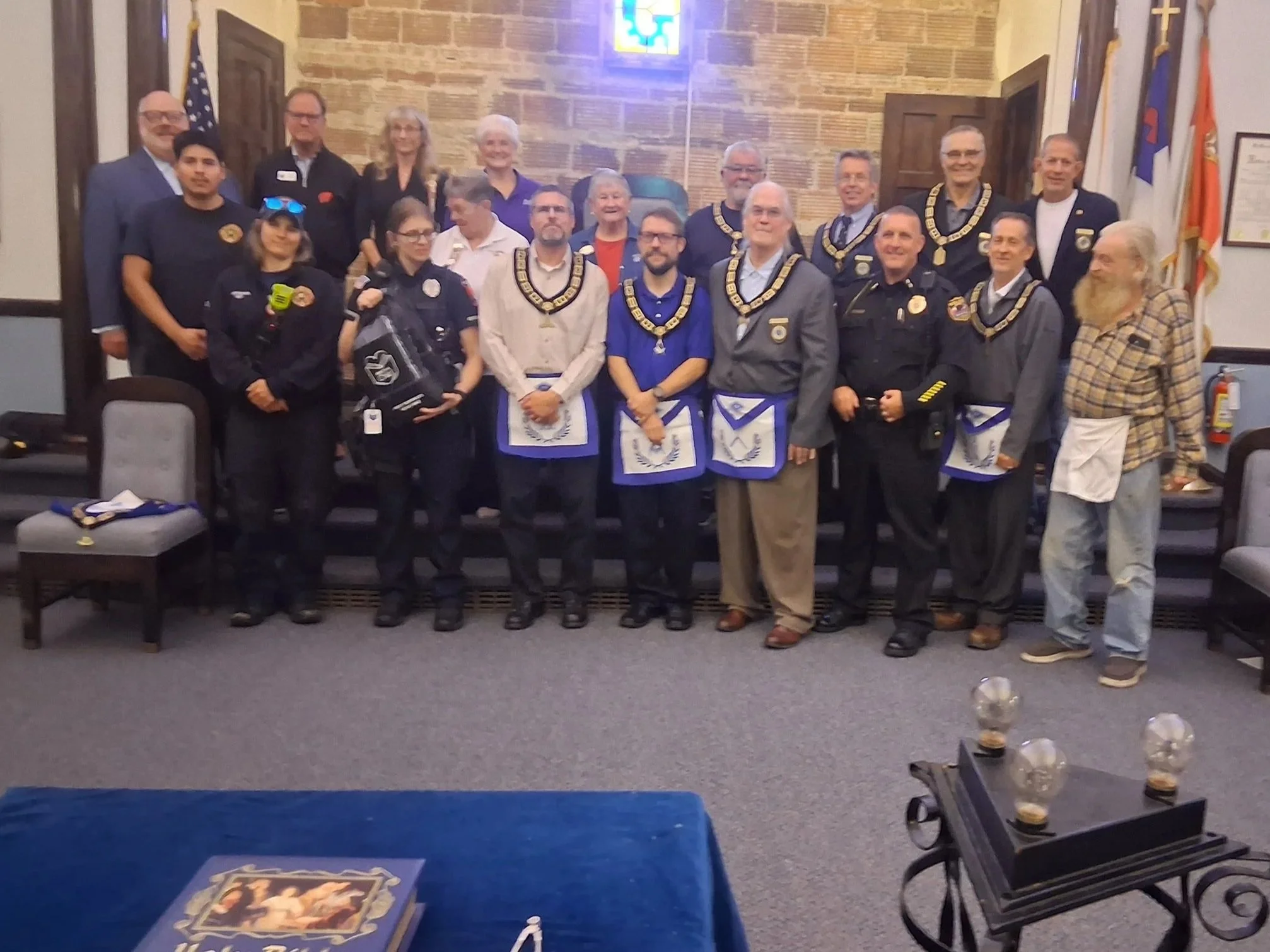 REACH BAGs Delivered to First Responders in Mukwonago