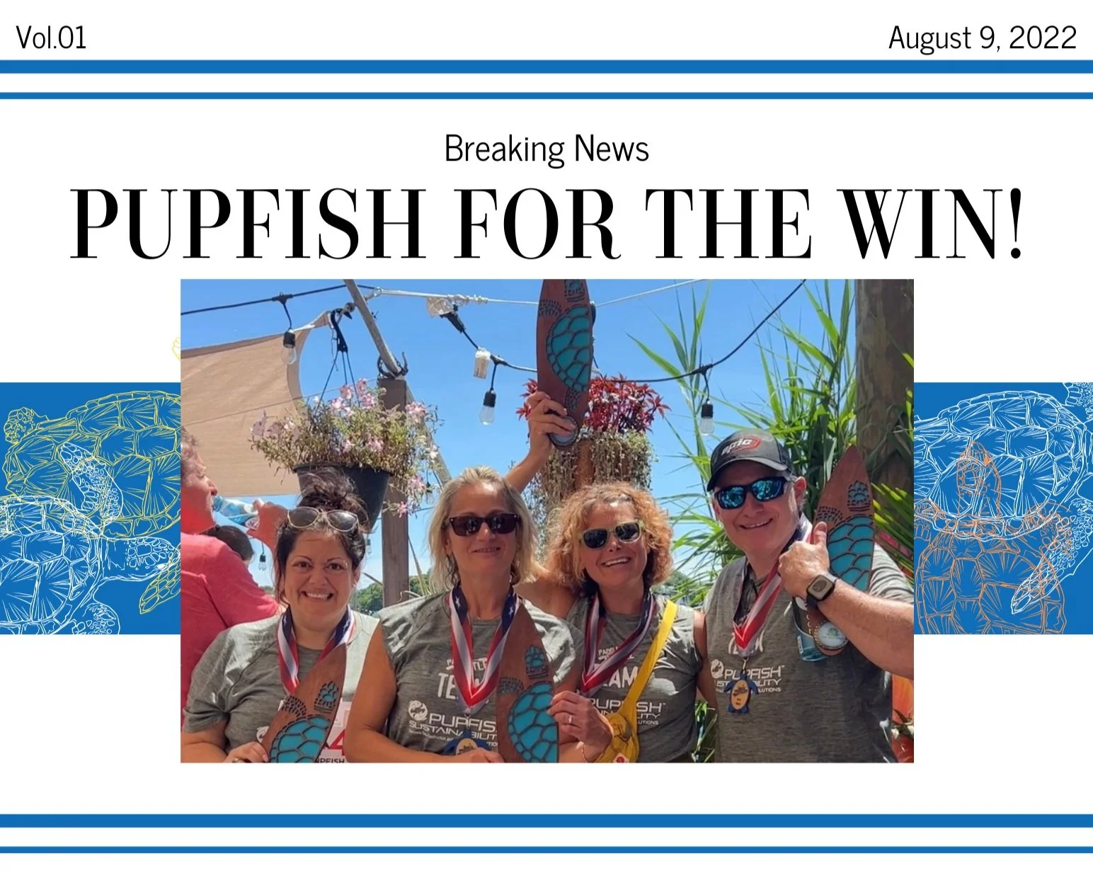 Pupfish for the WIN!