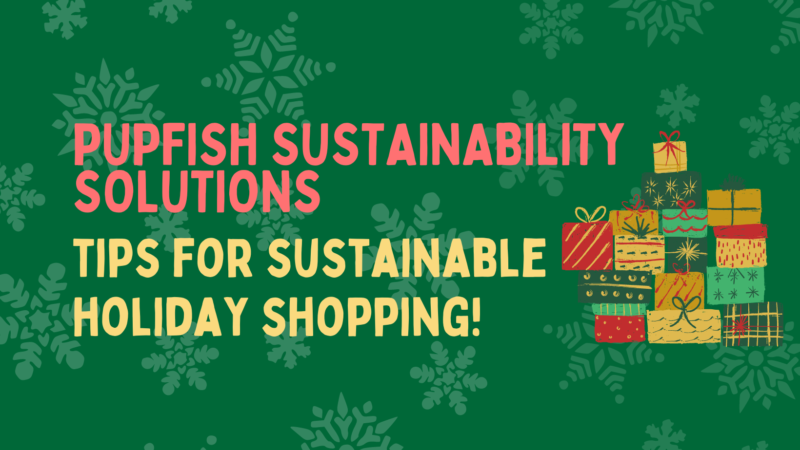Sustainable Holiday Shopping Tips