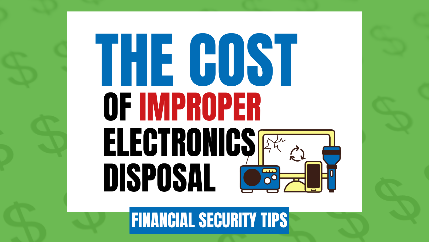 The cost of improper data disposal 