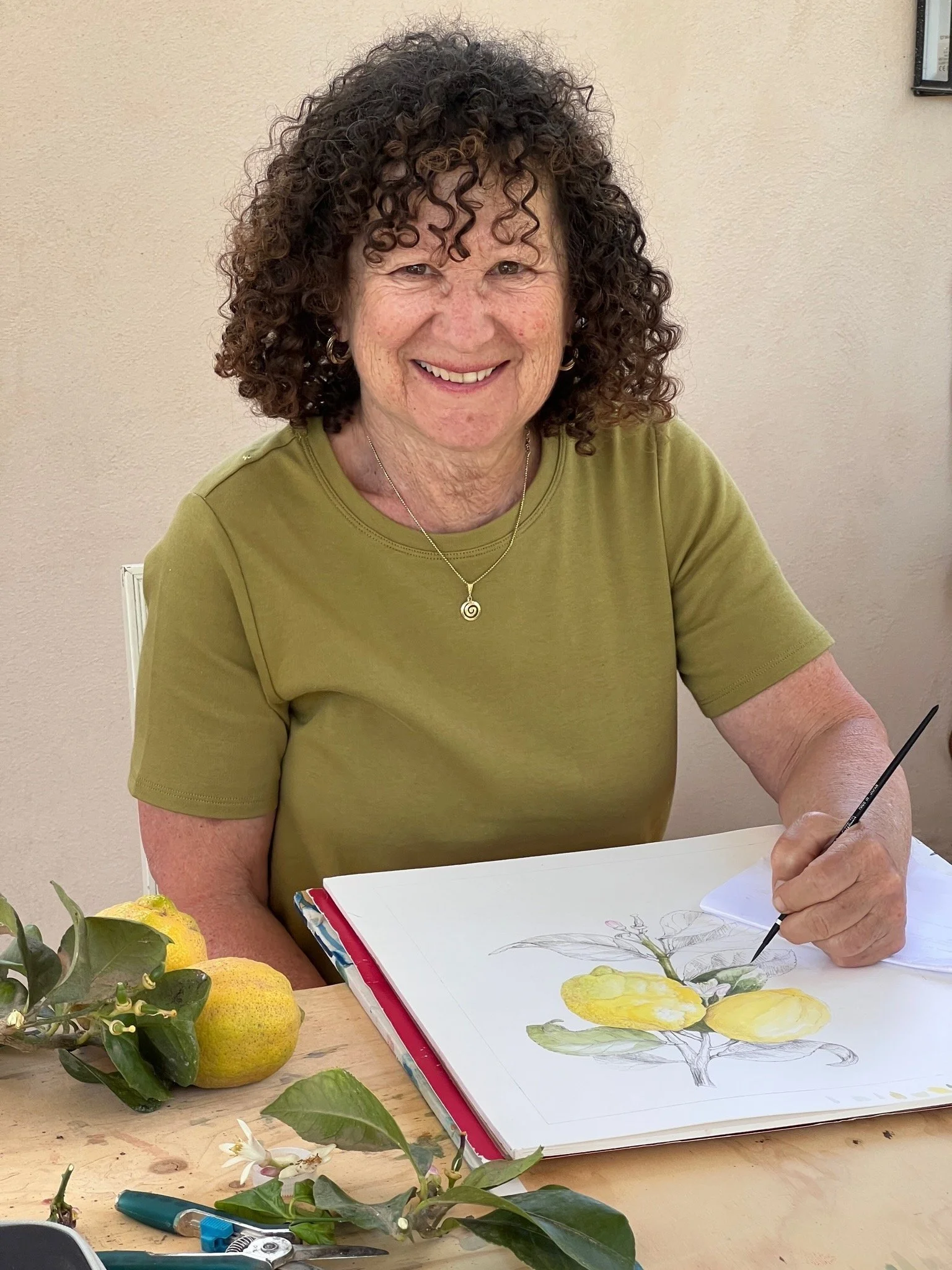 Wendy Hollender, internationally recognized botanical artist, illustrator, instructor, and author