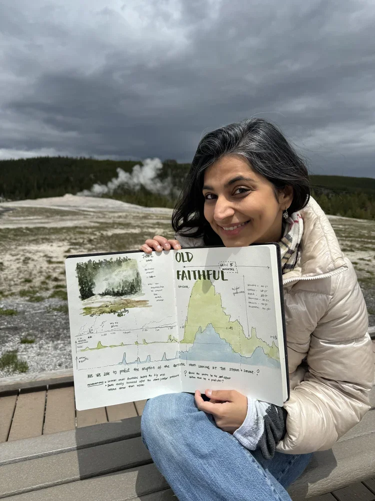 Gargi Chugh, data scientist, nature journaling educator
