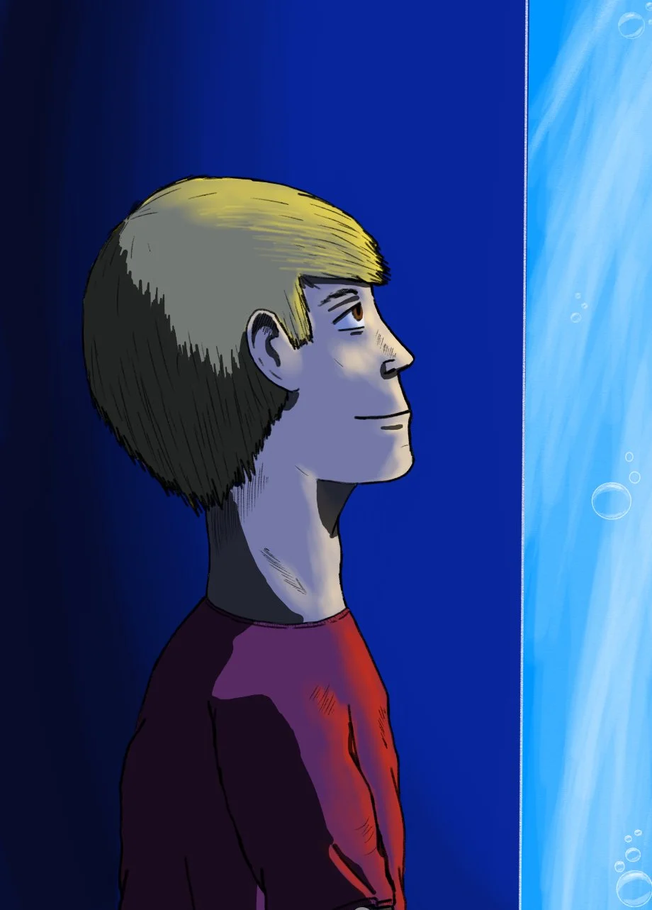 "Stare Beyond" - Digital Art Piece