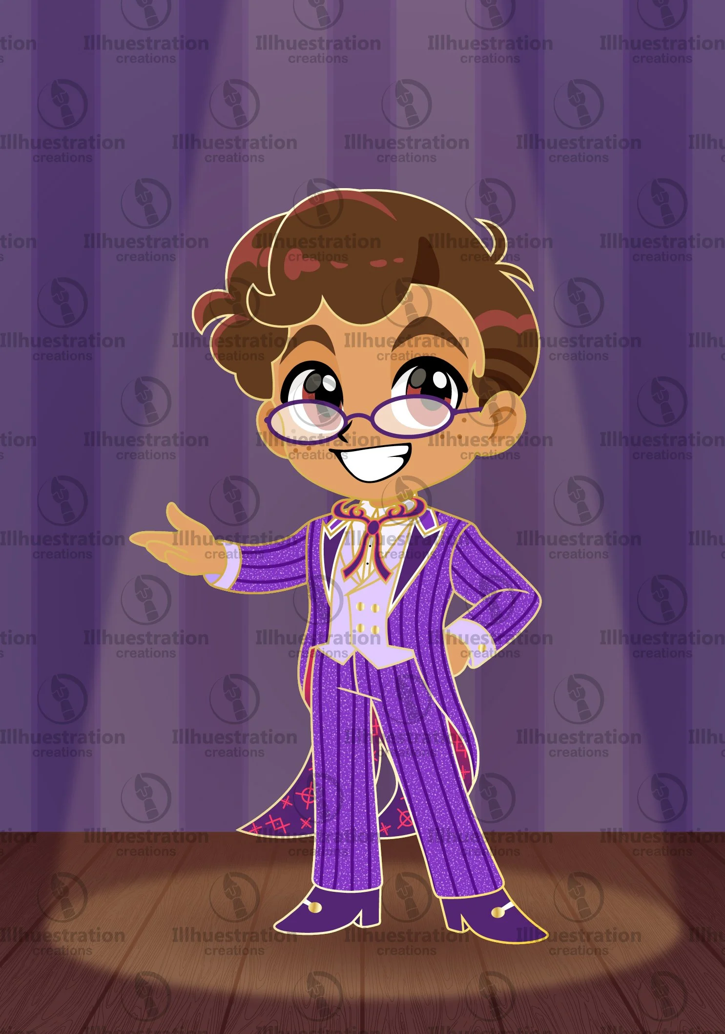Human Alastor Pin - PREORDER