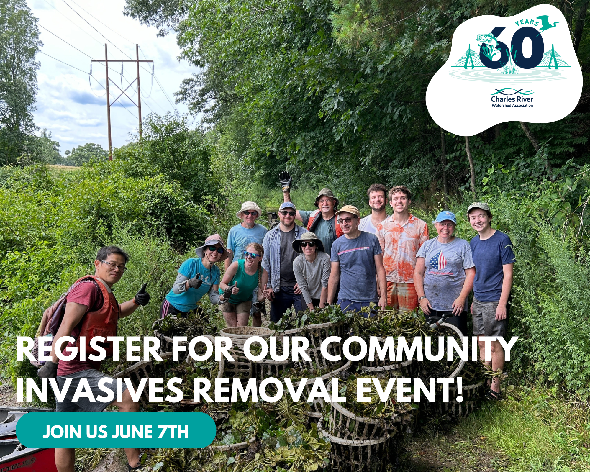 Community Day Water Chestnut Removal