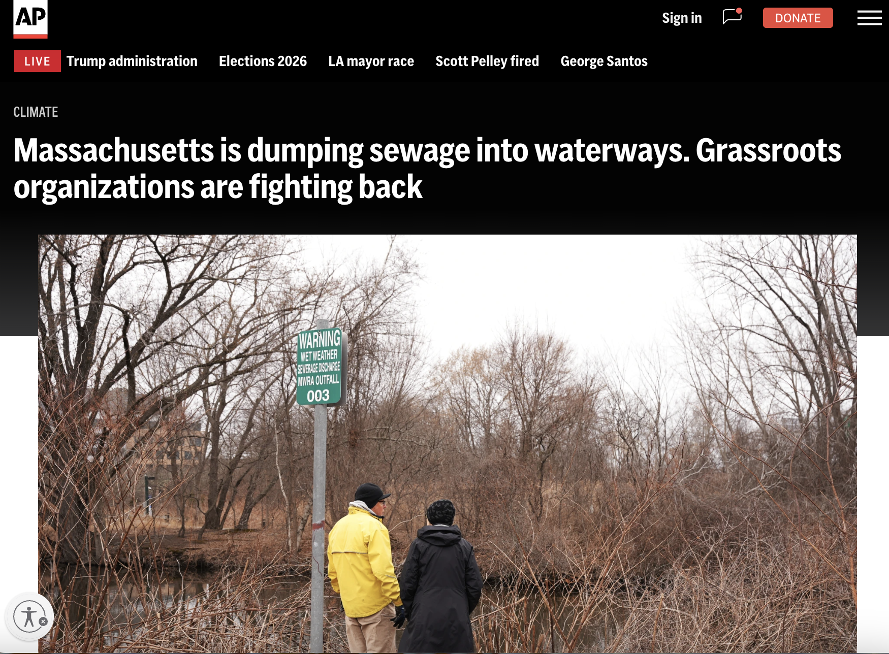 Massachusetts CSOs Make International News 