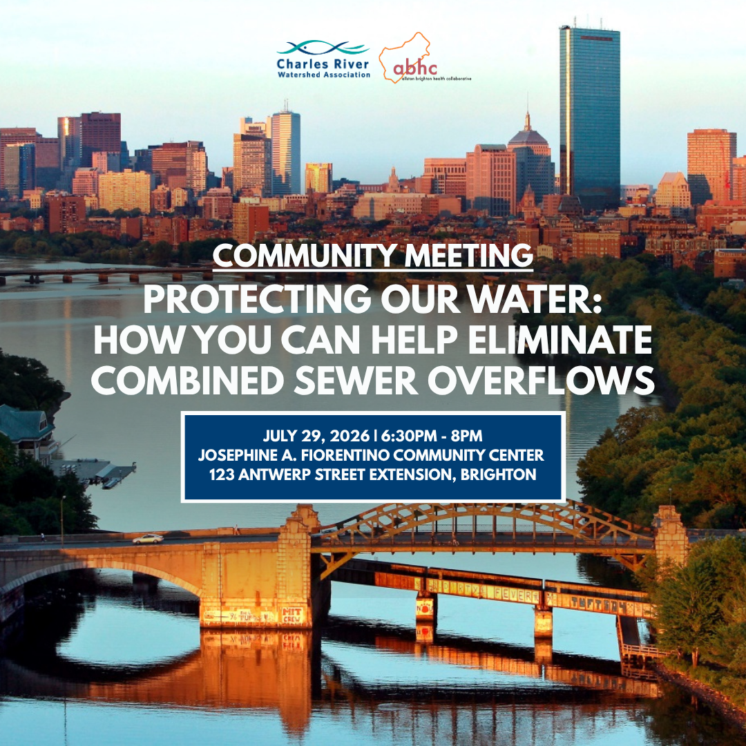 Protecting Our Water: How you can help eliminate combined sewer overflows