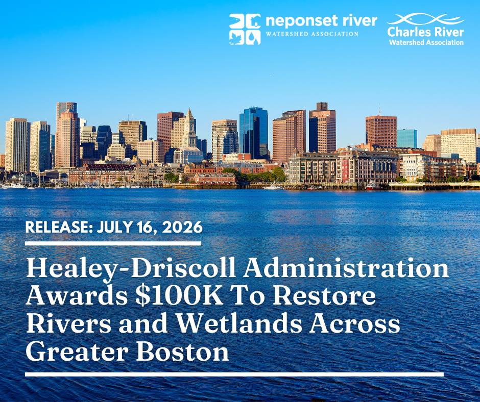 Release: Healey-Driscoll Administration Awards $100K to Restore Rivers and Wetlands Across Greater Boston