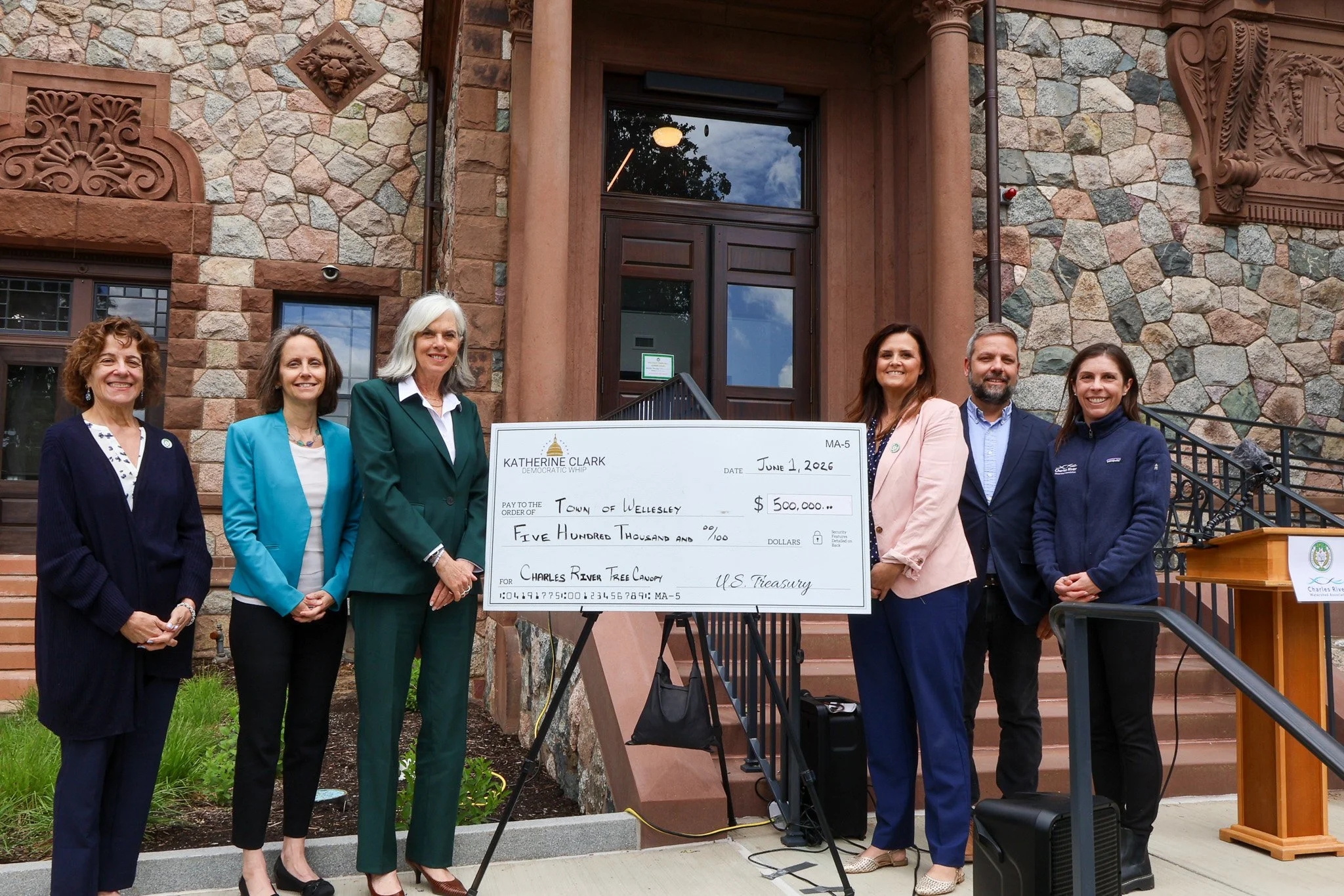 $500,000 for Climate Resilience in Wellesley and Charles River Watershed