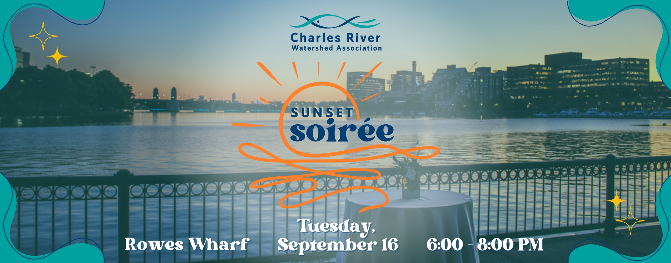 Charles River Sunset Soirée