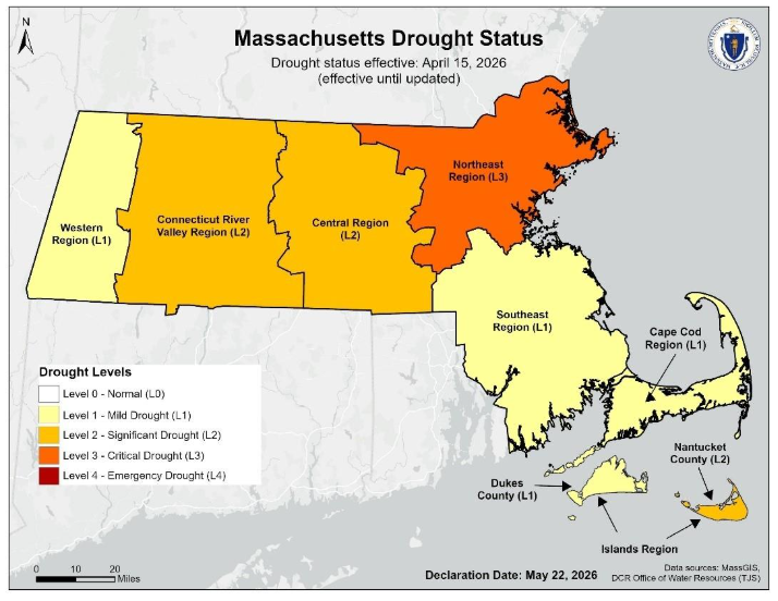 Watershed Enters Level 3 Drought