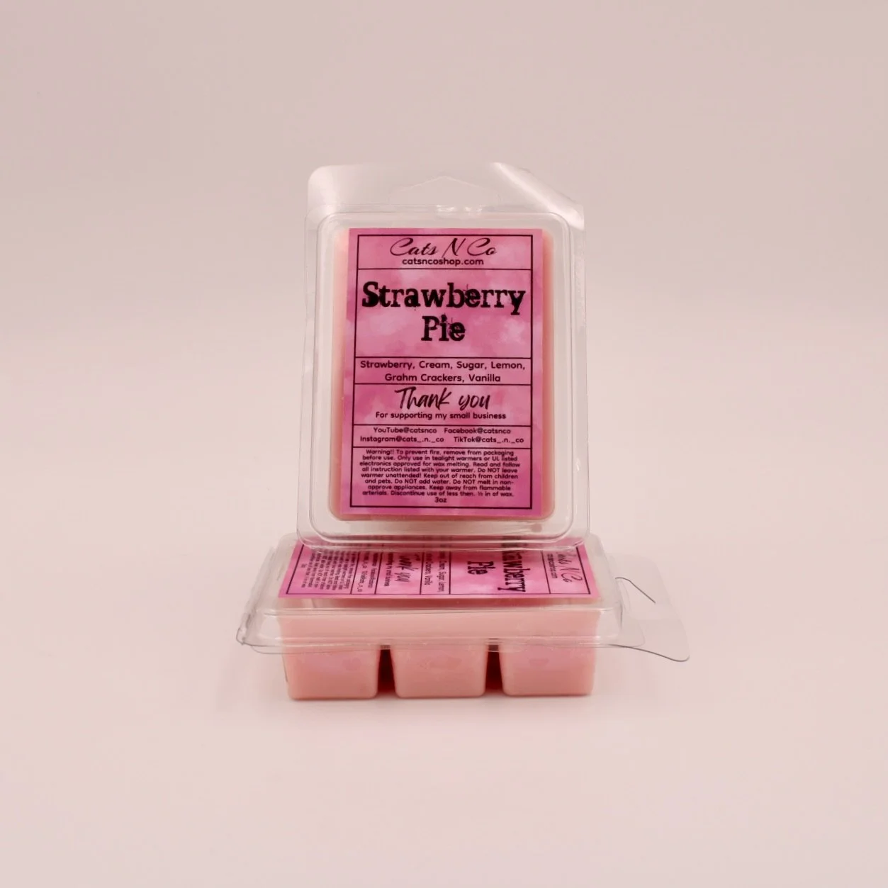 Strawberry Pie Wax Melt