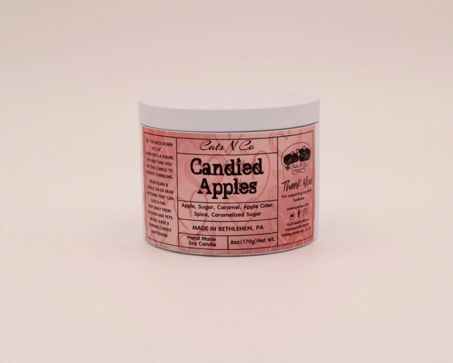 Candied Apples Candle
