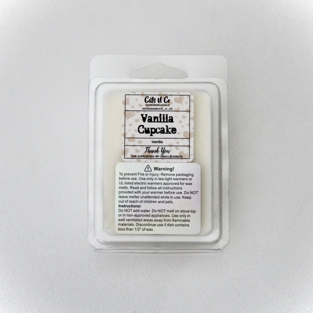 Vanilla Cupcake scented wax melts