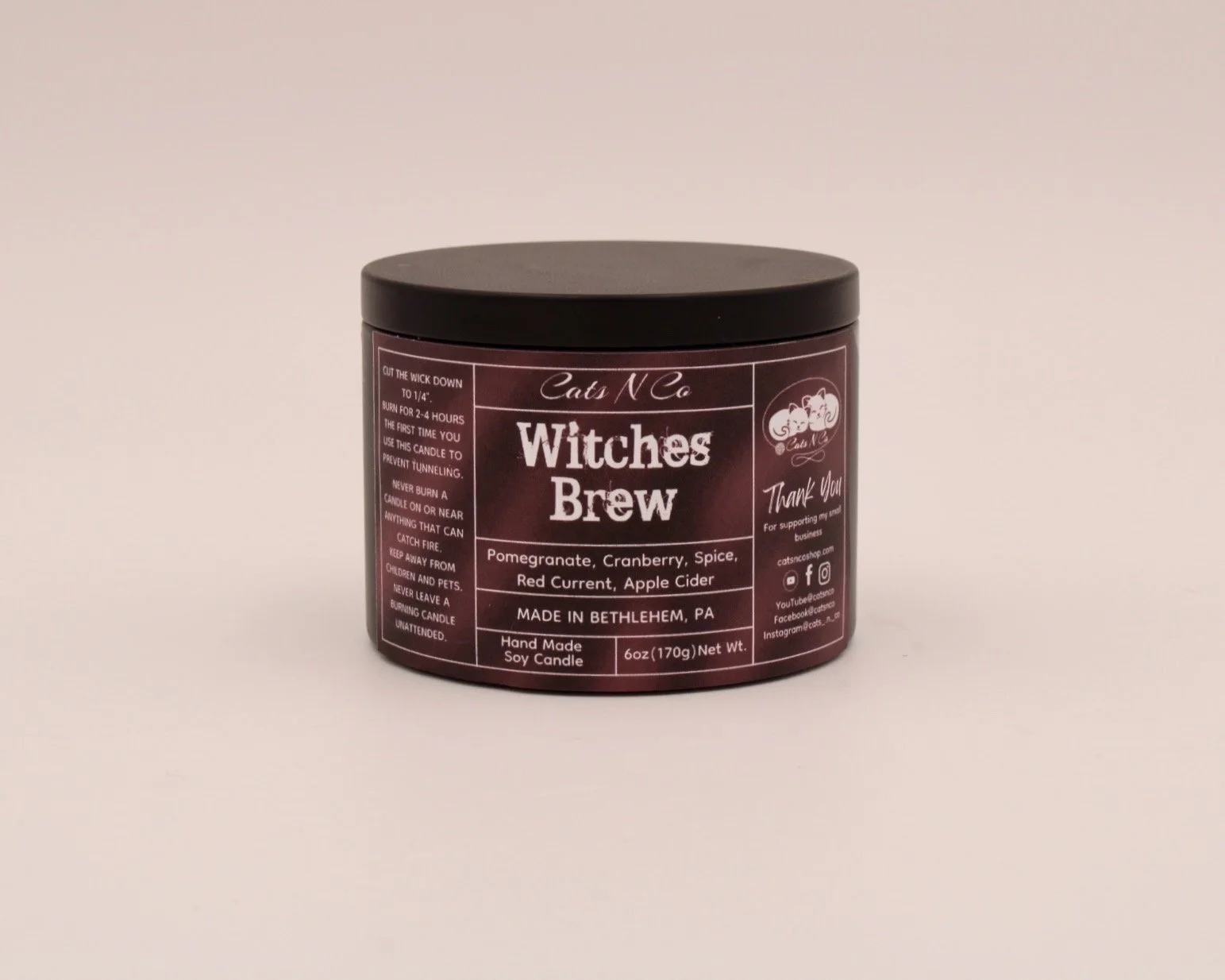 witches brew medium candle catsnco.JPG