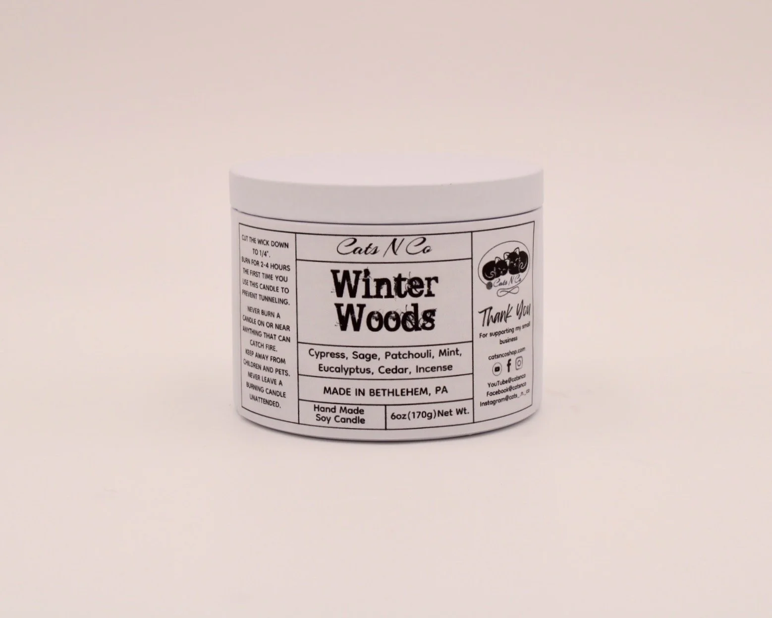Winter Woods Candle