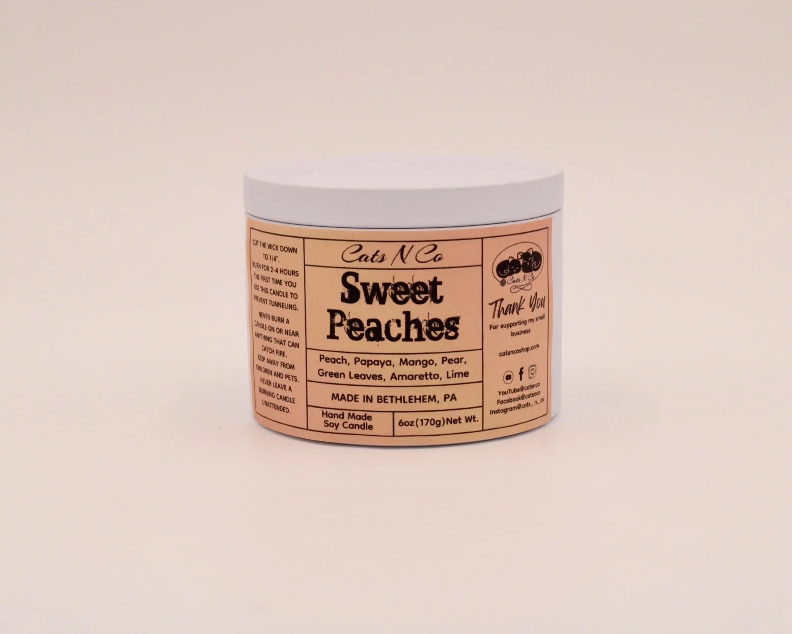 Sweet Peaches Candle