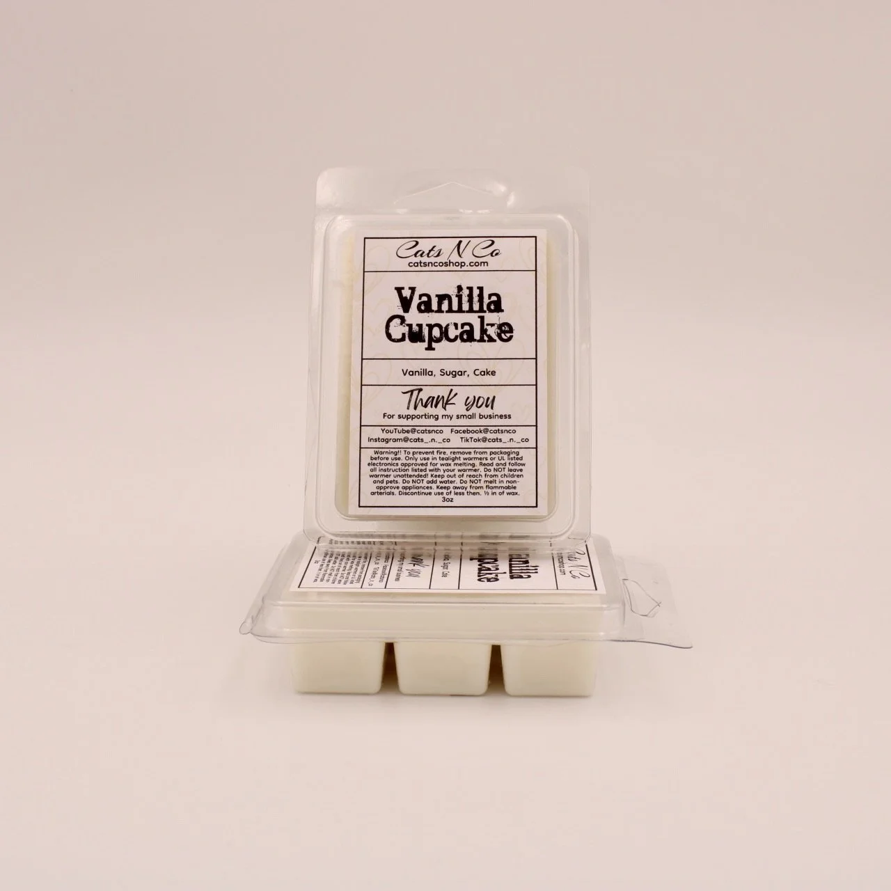 Vanilla Cupcake Wax Melt