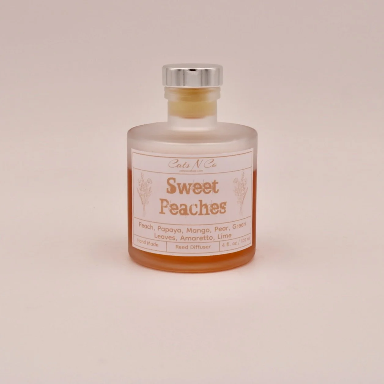 sweet peaches reed diffuser