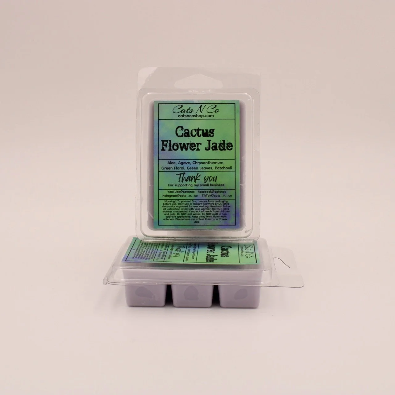 Cactus Flower Jade Wax Melt