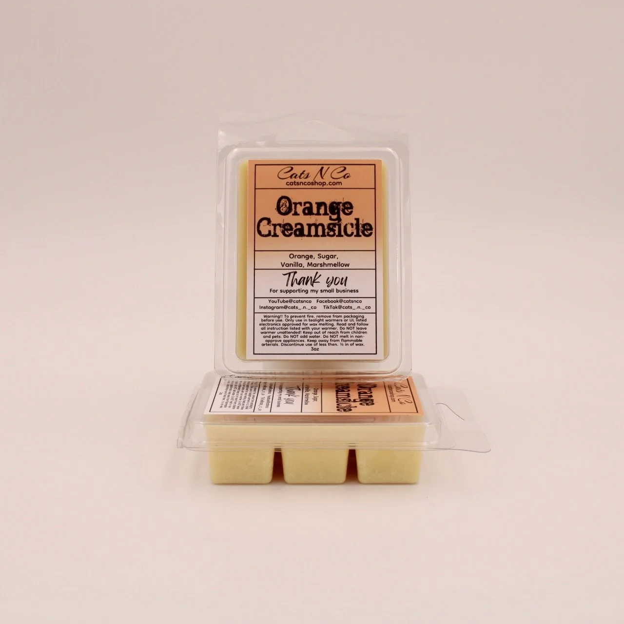 Orange Creamsicle Wax Melt