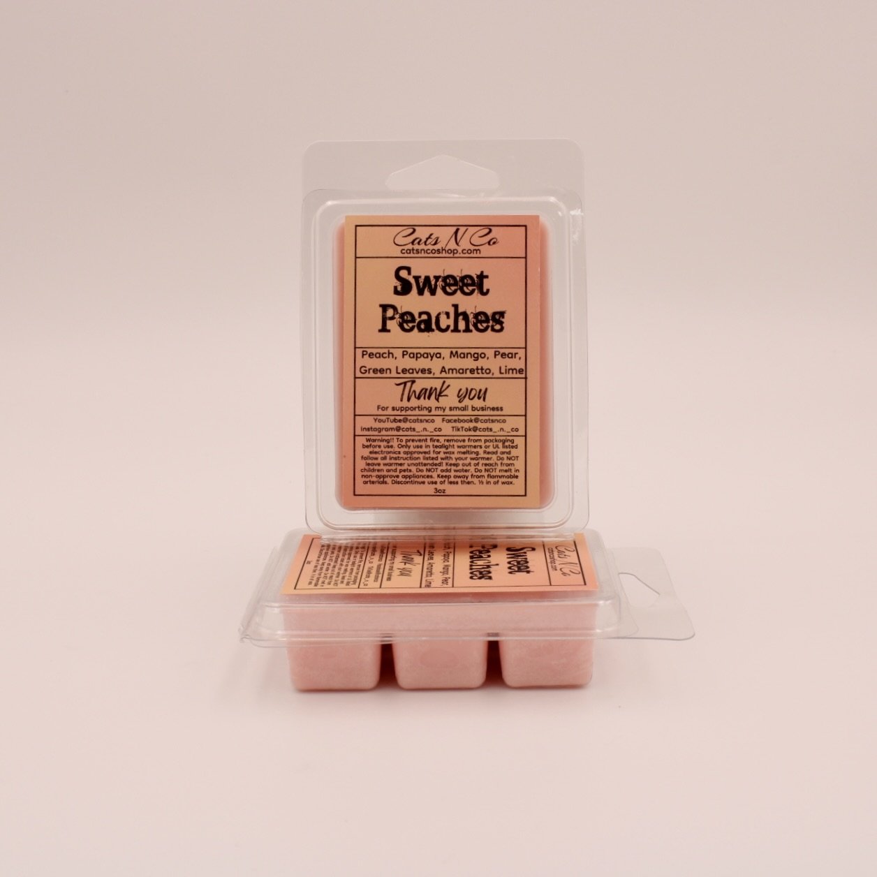 Sweet Peaches Wax Melt