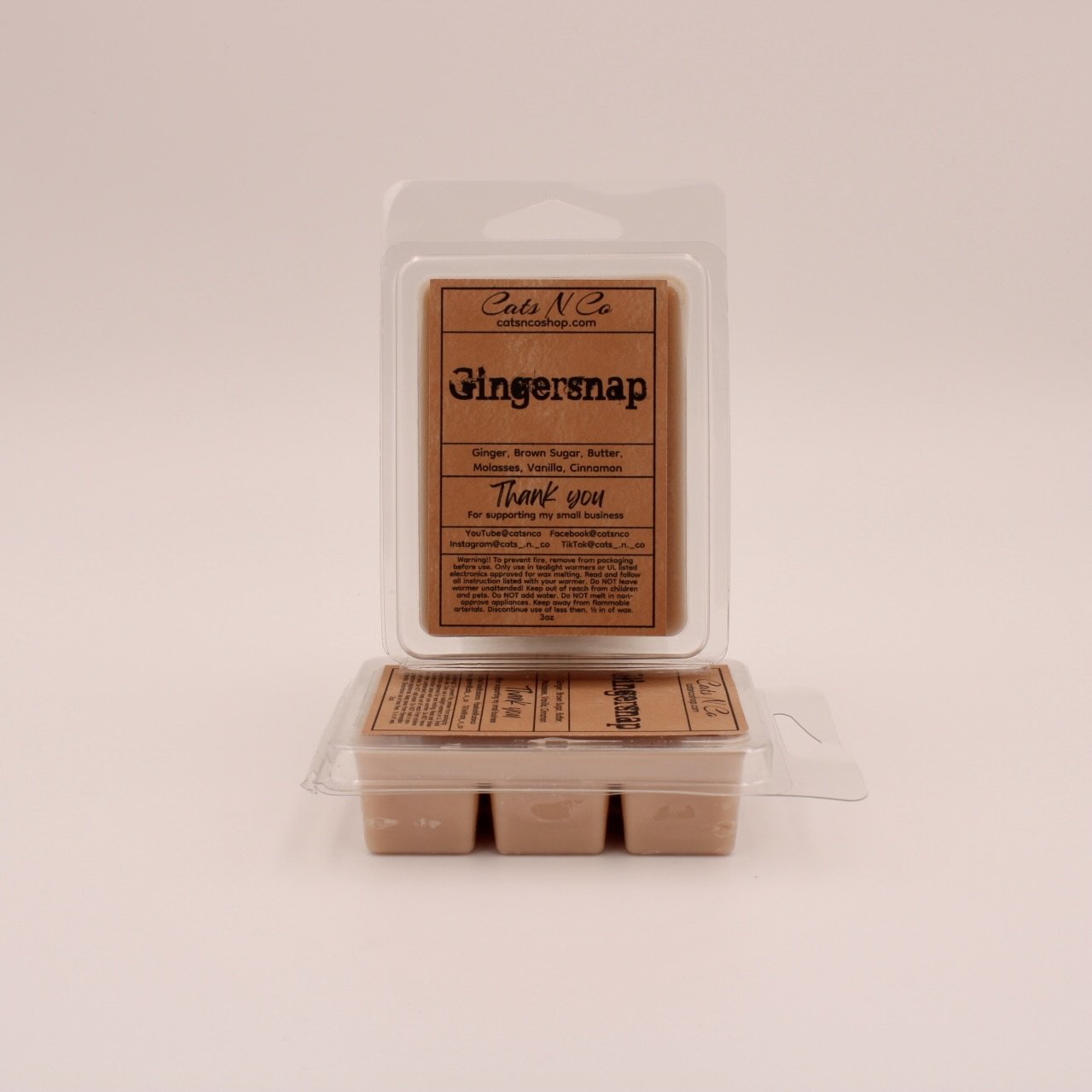 Gingersnap Wax Melt