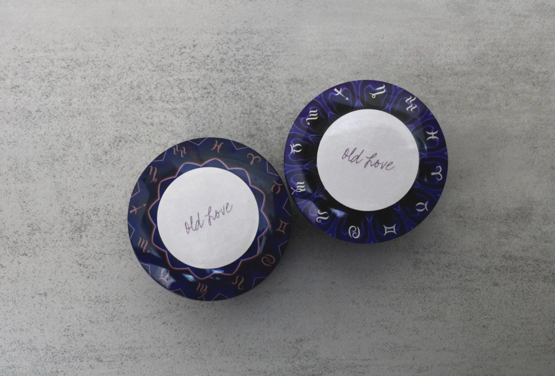 Old Love Small Candles, Lilac scented