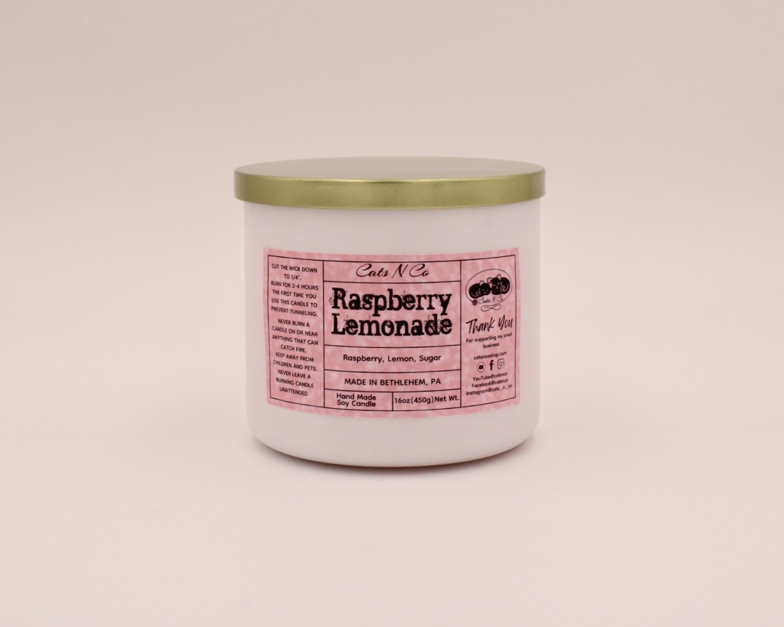 raspberry lemonade large candle catsnco.JPG