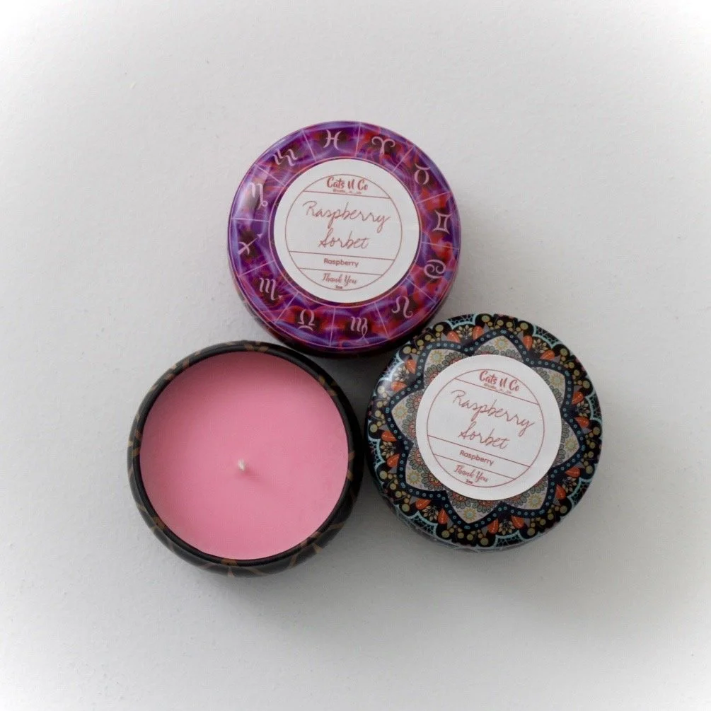 Raspberry Sorbet Scented Small Candles