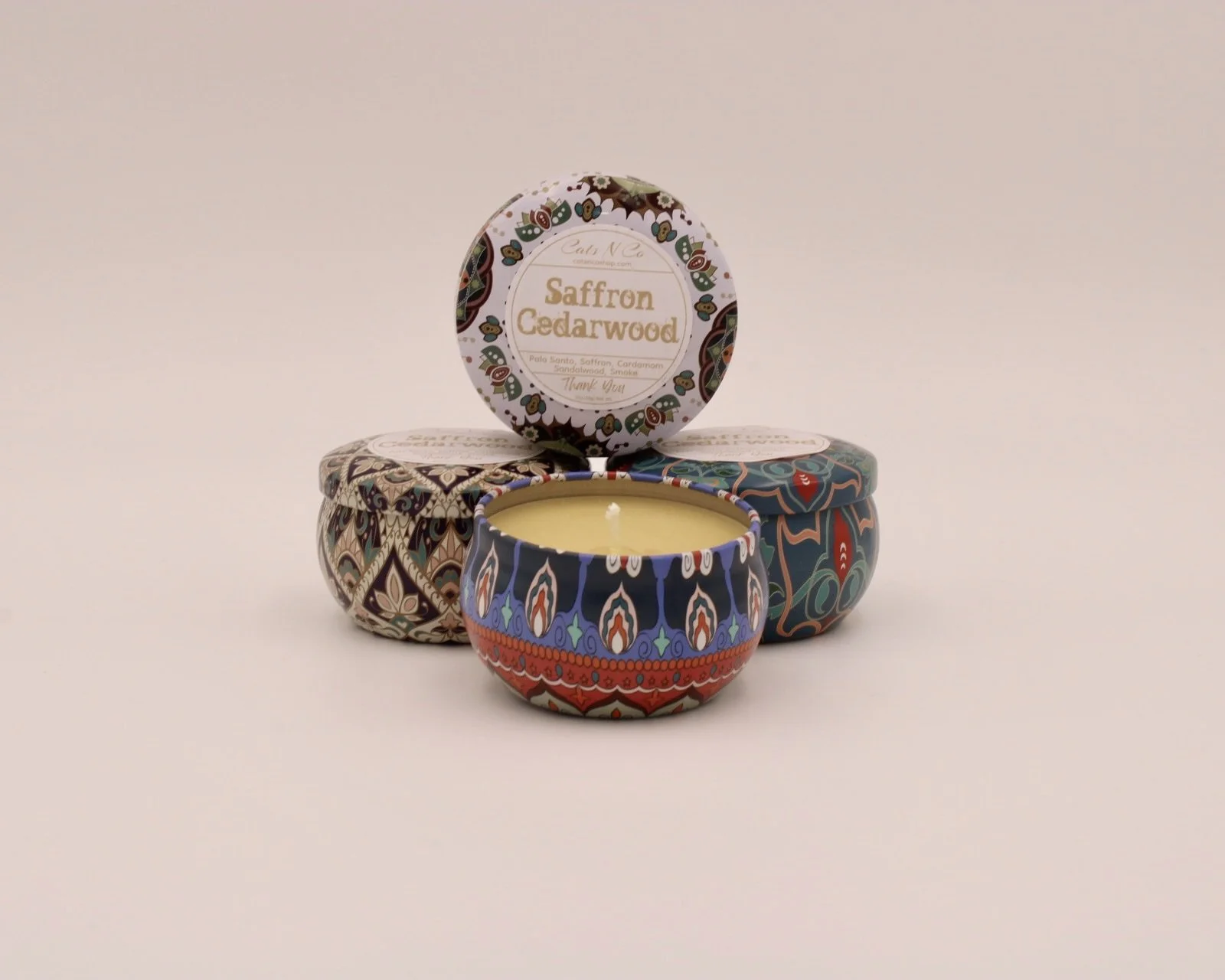 saffron cedarwood small candle catsnco.jpeg