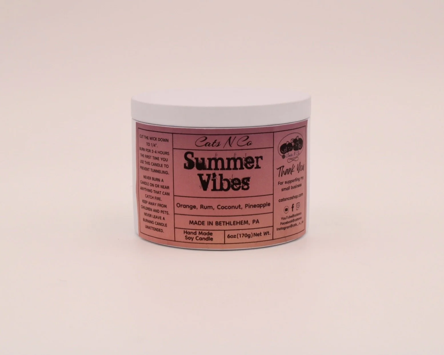 Summer Vibes Candle