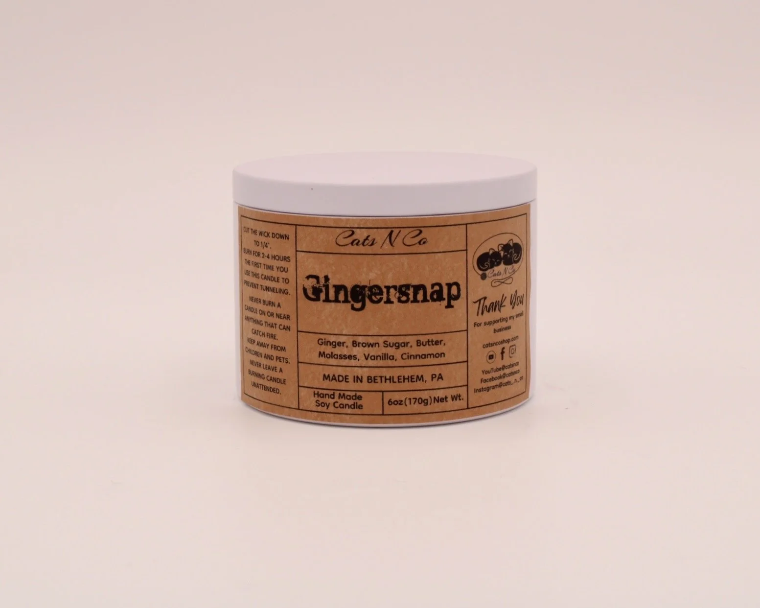 Gingersnap Candle